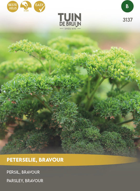  Tuin De Bruijn® Zaden - Peterselie - Hoge Opbrengst - Eenvoudige Teelt
