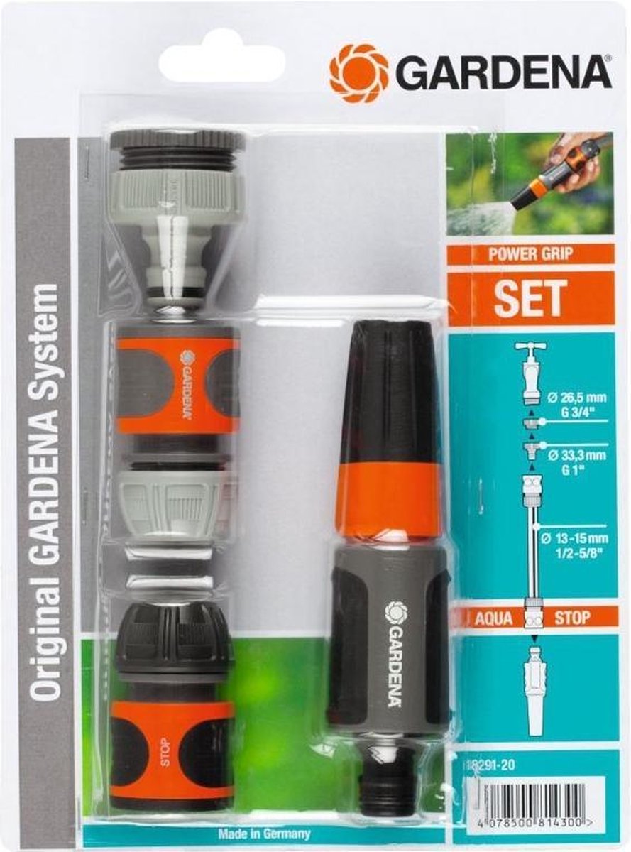  GARDENA - System Startset Spuitpistool - Geschikt Voor 13-15 Mm Tuinslang