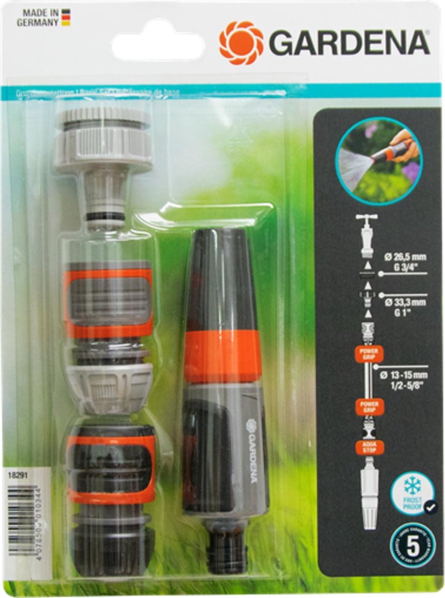  GARDENA - System Startset Spuitpistool - Geschikt Voor 13-15 Mm Tuinslang