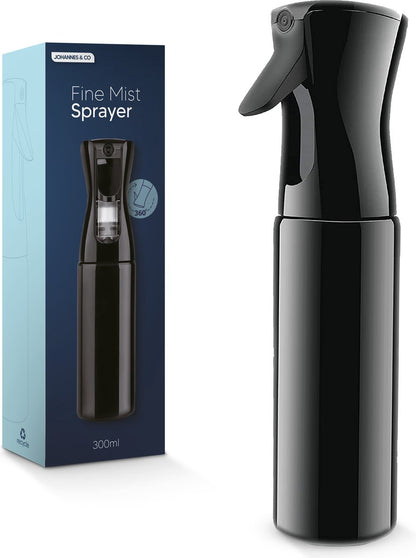  Johannes &amp; Co Waterspuit Zwart - Waterverstuiver Mist Verstuiver Haar