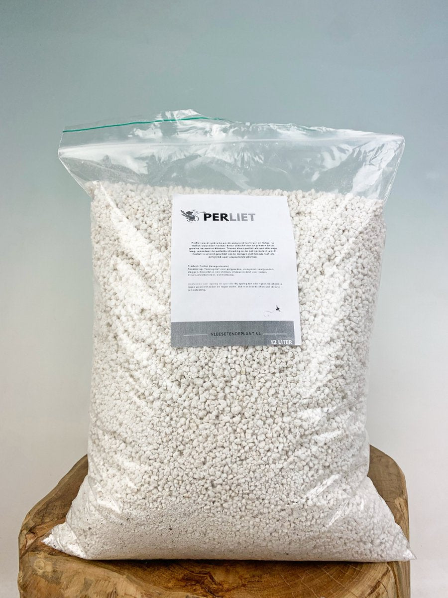  Perliet | 12 Liter | 100% Natuurlijk | Verpotten Of Verplanten | Ideaal Voor Het Mixen Van Grond
