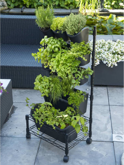  Nature - Mobiel Verticaal Tuinieren - H97 X 44 X 32,5cm - Complete Set