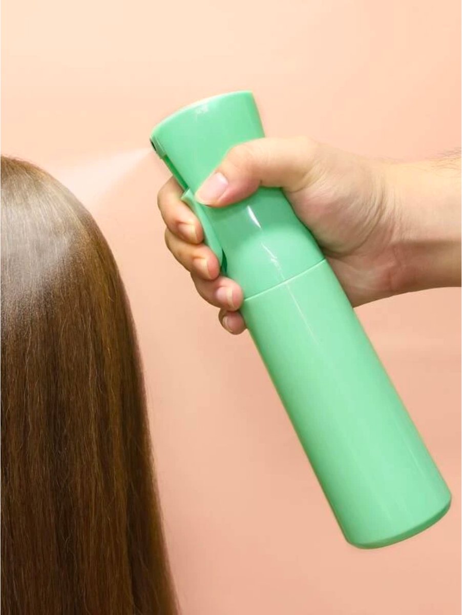 Merkloos BeautyFit - Mist Sprayer Groen - Mist Verstuiver Water- Haarspuit Kapper - Waterspray - Waterverstuiver Haar - Spuitfles Haar - Plantenspuit - 300 Ml