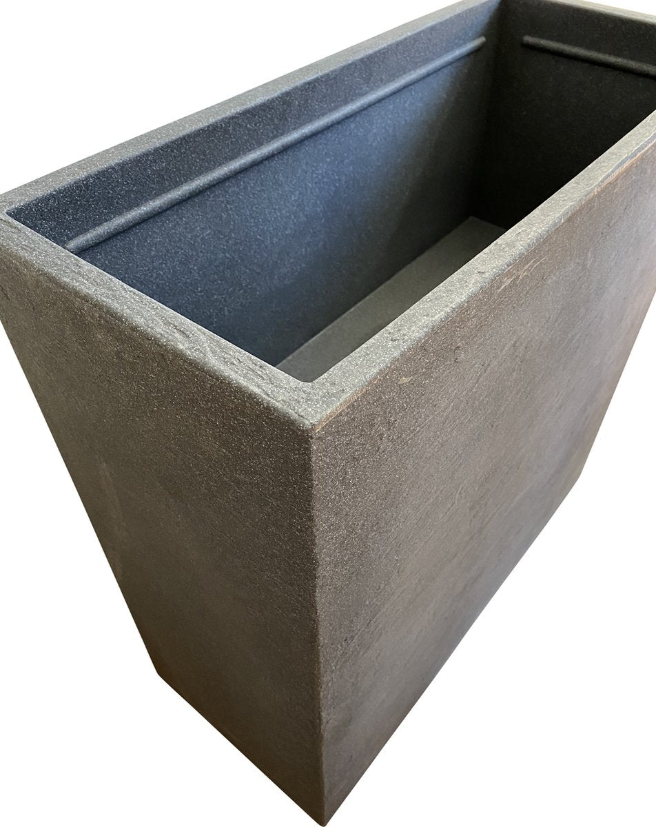  4gardenz® Stone Rechthoekige Bloembak Voor Buiten - 60x60x26cm