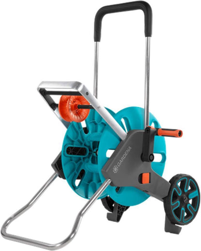  GARDENA - AquaRoll M CleverRoll Easy Slangenwagen - Maximaal 60 Meter - Inklapbare Zwengel