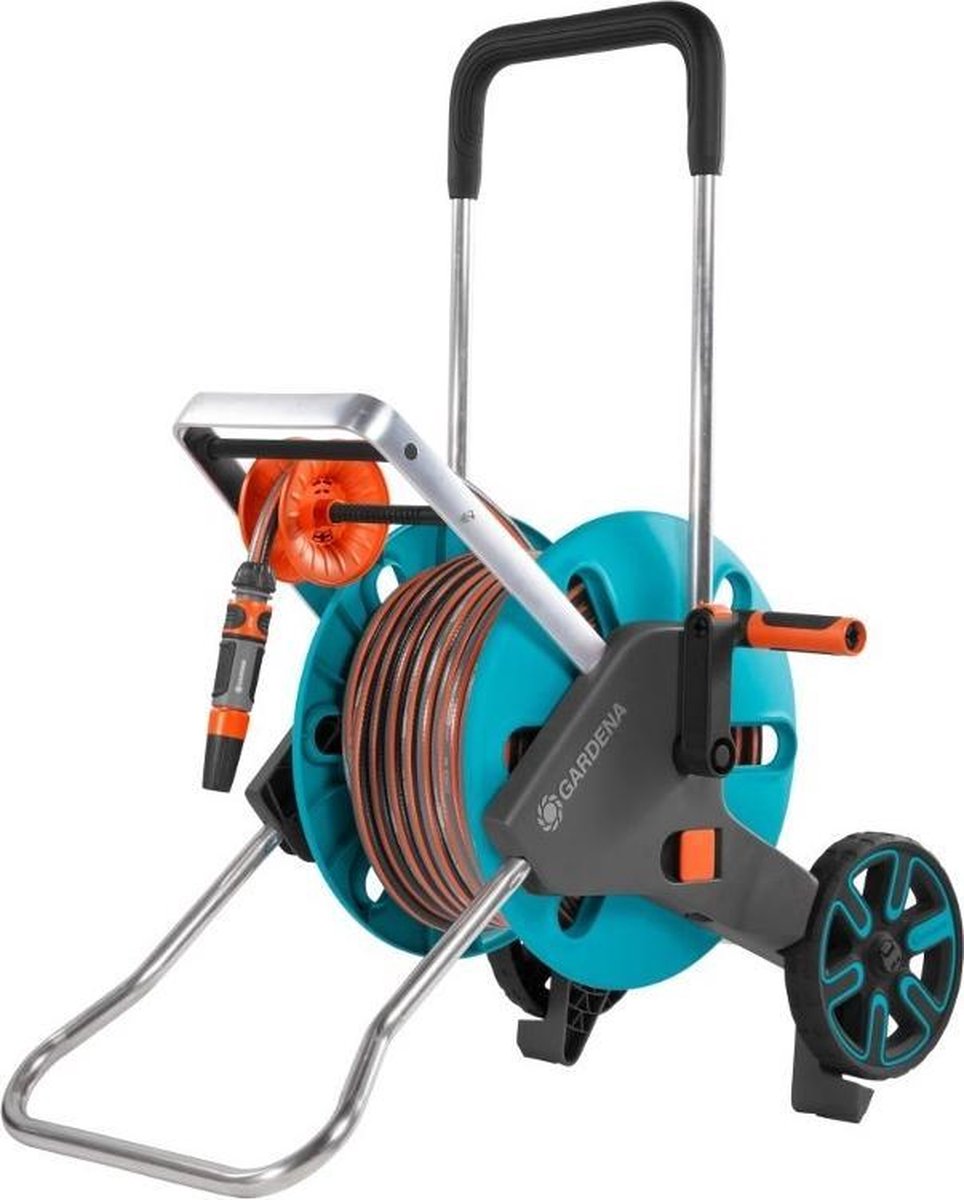  GARDENA AquaRoll M Easy Set - Slangwagen - Maximaal 60 M Opbergcapaciteit