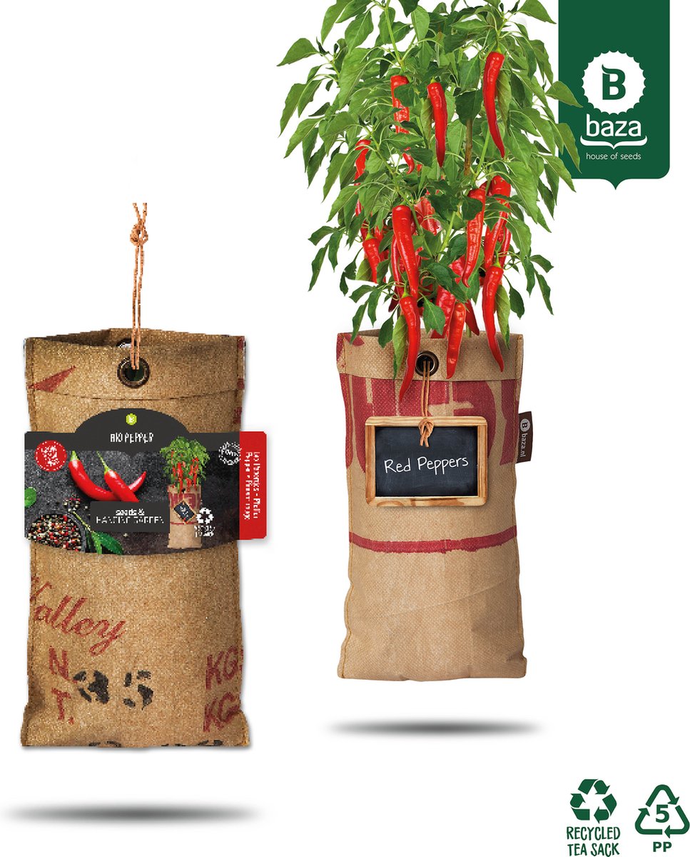 4x Hangtuintjes Moestuin Kweekset Groenten Nu Met Gratis FSC Houten Hangrekje!!