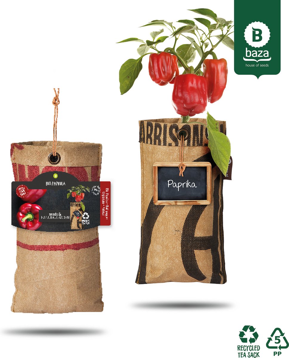  4x Hangtuintjes Moestuin Kweekset Groenten Nu Met Gratis FSC Houten Hangrekje!!