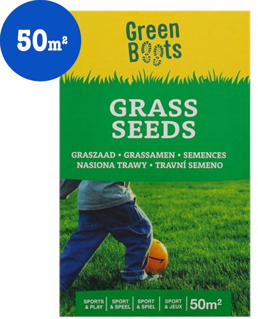 Merkloos Green Boots - Graszaad - Sport &amp; Speel - 50m²