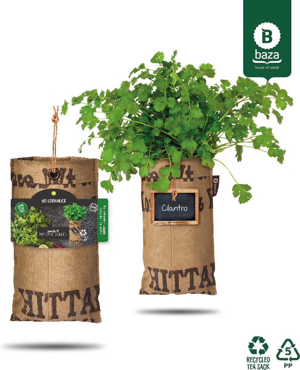  Hangtuintjes Keukenkruiden Kweken - Set 4st.