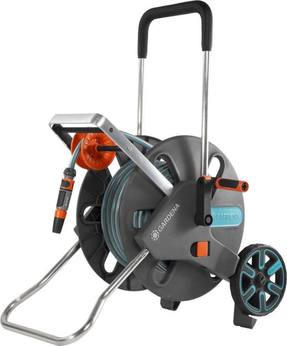 GARDENA - AquaRoll L CleverRoll L Easy Set Slangenwagen - Maximaal 50 Meter - Verstelbare Handgreep